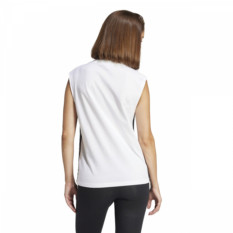 ESSENTIALS 3-STRIPES COTTON LIFESTYLE TANK