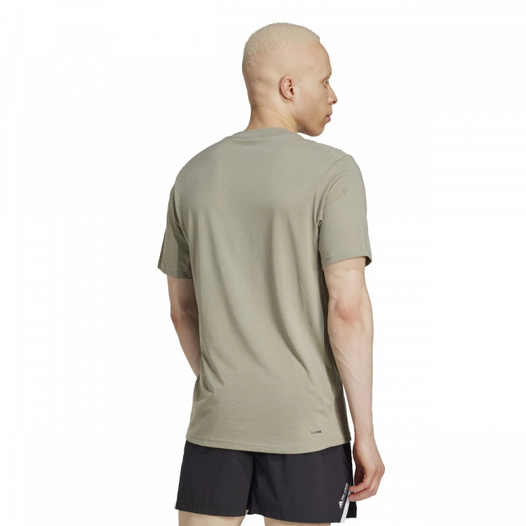 CLIMACOOL Training Camo Logo Graphic T-Shirt