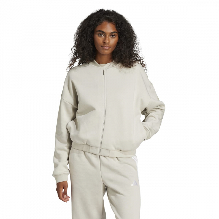 ESSENTIALS CONTEMPORARY LOGO BOMBER JACKET