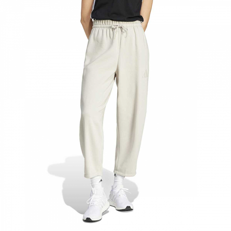 ESSENTIALS CONTEMPORARY LOGO FLEECE BARREL PANTS