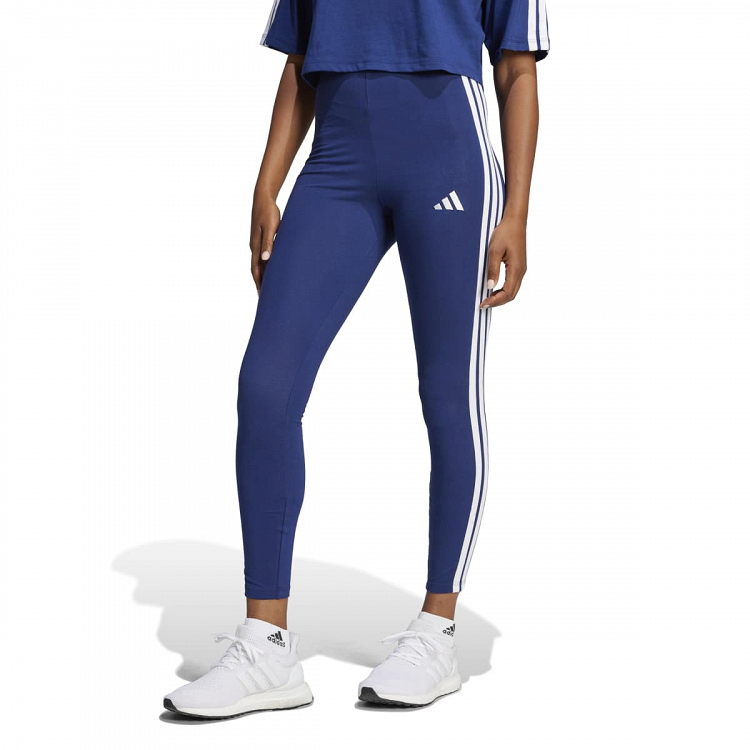 ESSENTIALS 3-STRIPES COTTON LEGGINGS