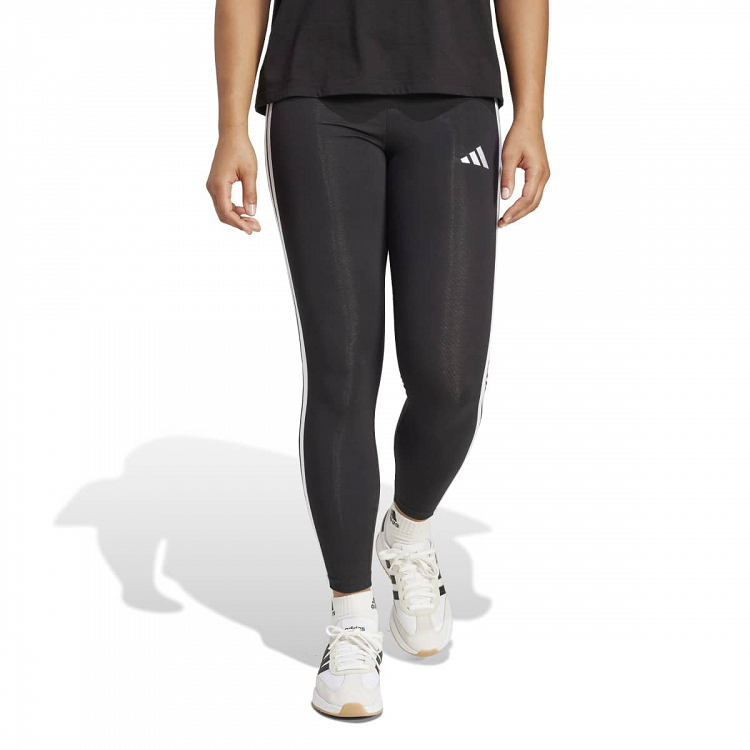 ESSENTIALS 3-STRIPES COTTON LEGGINGS