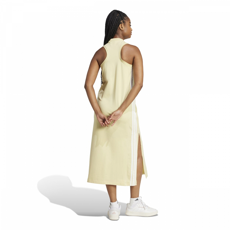 ESSENTIALS 3-STRIPES LONG RACERBACK DRESS