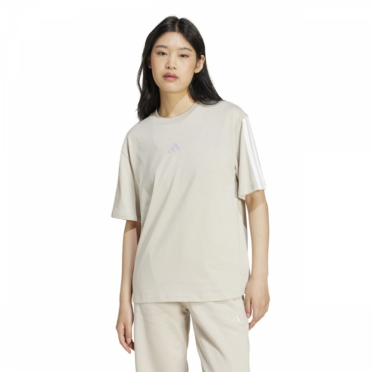 ESSENTIALS 3-STRIPES BOYFRIEND T-SHIRT