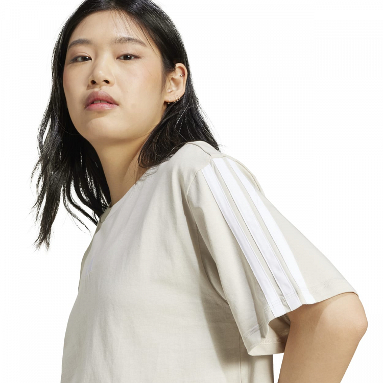 ESSENTIALS 3-STRIPES BOYFRIEND T-SHIRT