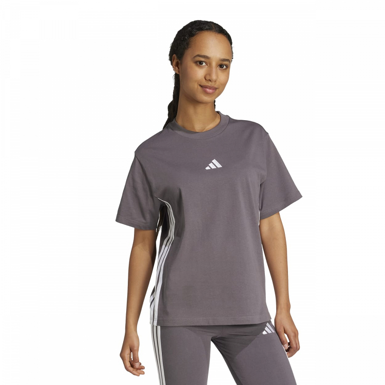ESSENTIALS 3-STRIPES COTTON T-SHIRT