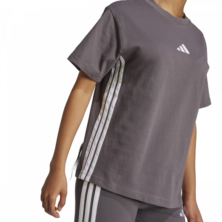ESSENTIALS 3-STRIPES COTTON T-SHIRT