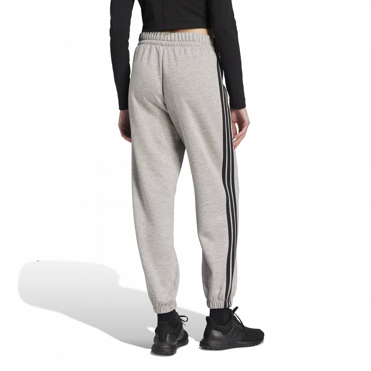ESSENTIALS 3-STRIPES FLEECE LOOSE PANTS