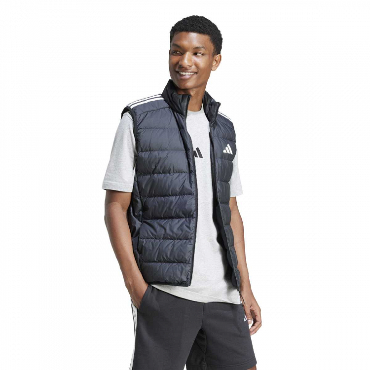 ESSENTIALS THREE STRIPES SINGLE JERSEY TEE