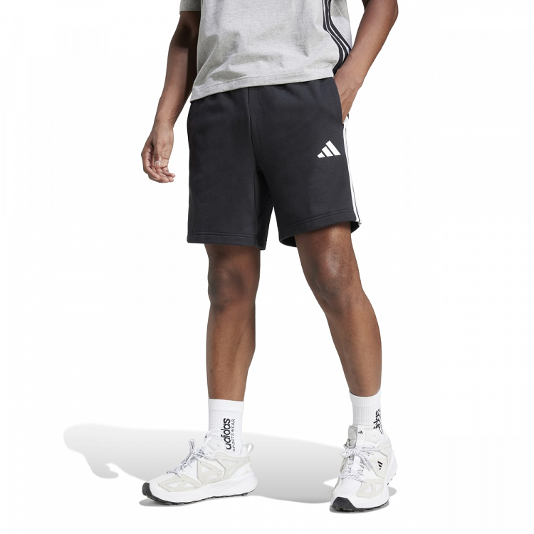 ESSENTIALS THREE STRIPES FRENCH TERRY SHORTS