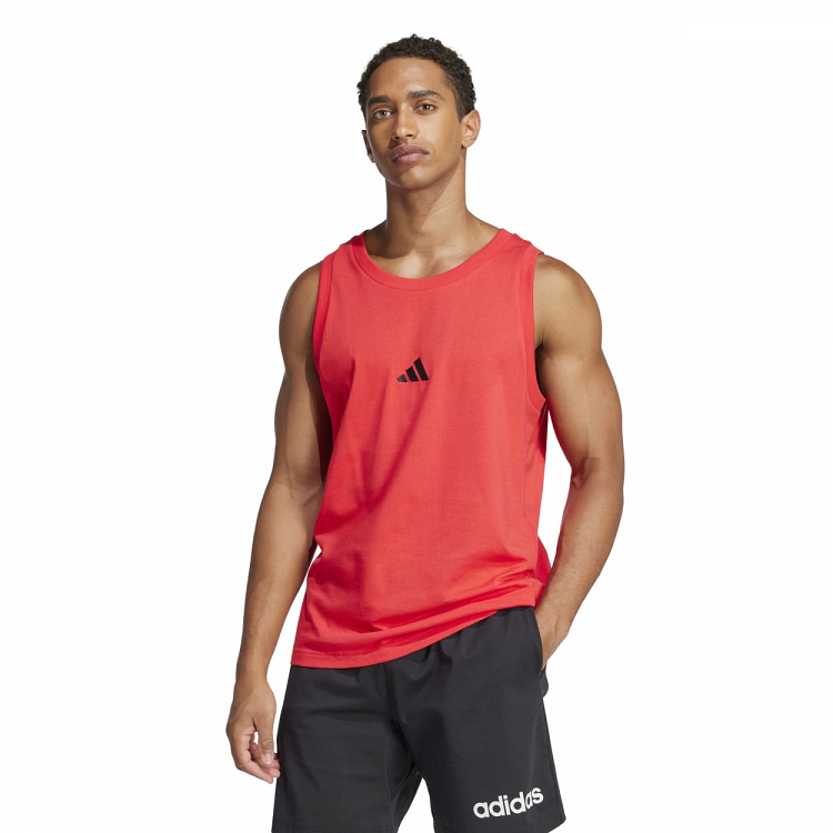 ESSENTIALS SMALL LOGO SINGLE JERSEY TANK TOP
