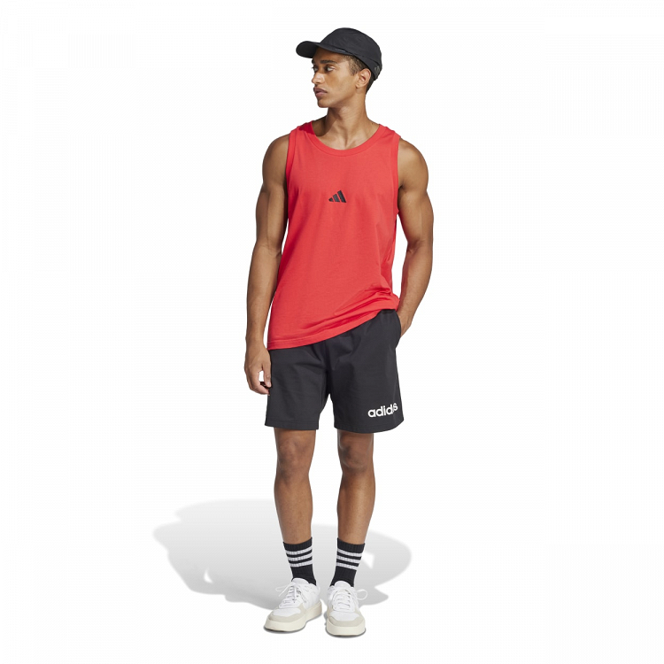 ESSENTIALS SMALL LOGO SINGLE JERSEY TANK TOP