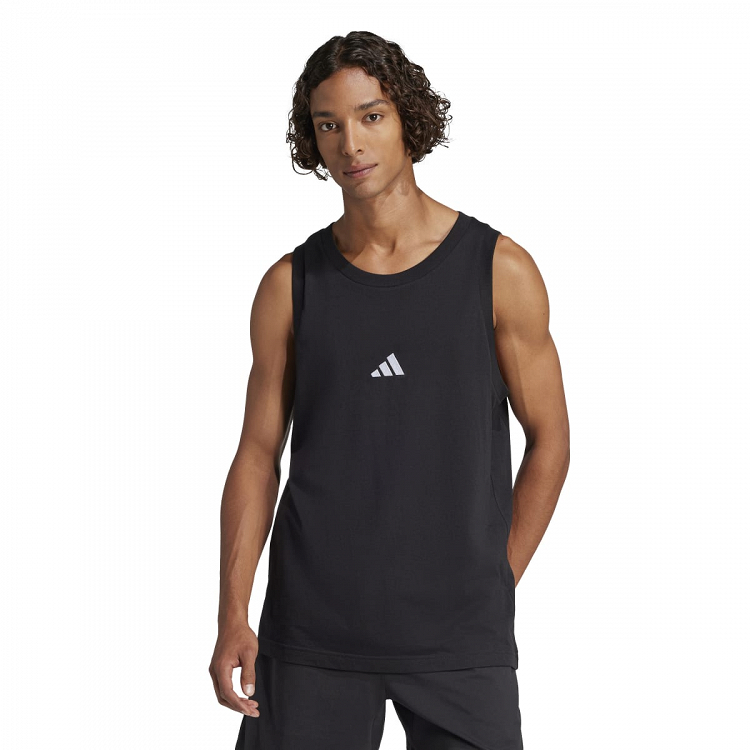 ESSENTIALS SMALL LOGO SINGLE JERSEY TANK TOP