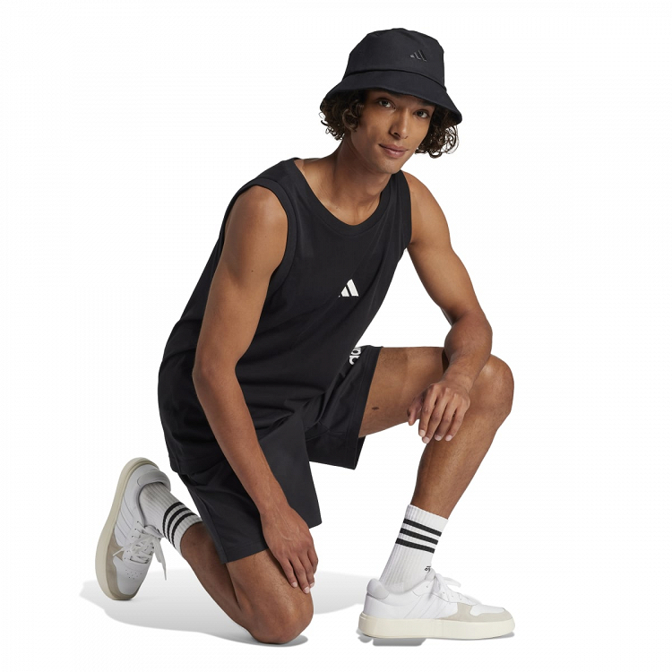 ESSENTIALS SMALL LOGO SINGLE JERSEY TANK TOP
