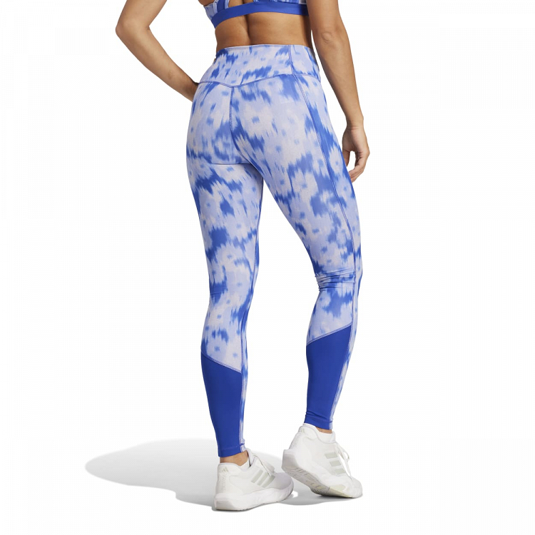 adidas Optime Essentials AOP Flower Tie-dye Leggings
