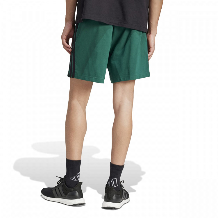 ESSENTIALS THREE STRIPES SINGLE JERSEY SHORT 7IN