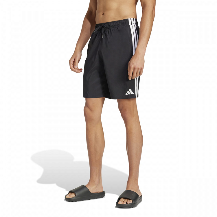 3 STRIPES SWIM SHORTS 8 INCH