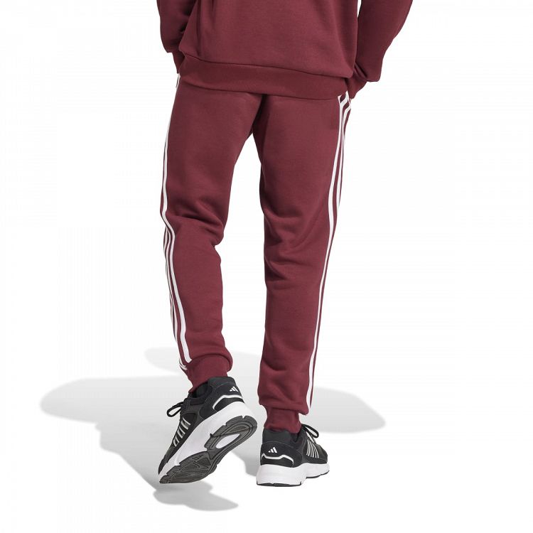 ESSENTIALS FLEECE TAPERED CUFF 3-STRIPES PANTS