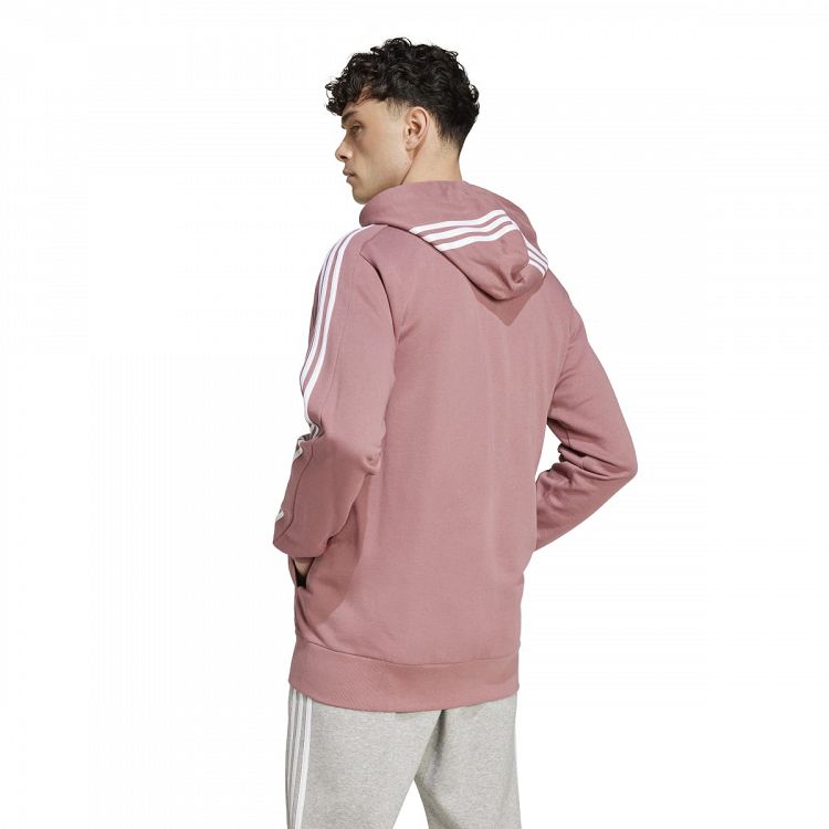 ESSENTIALS FRENCH TERRY 3-STRIPES FULL-ZIP