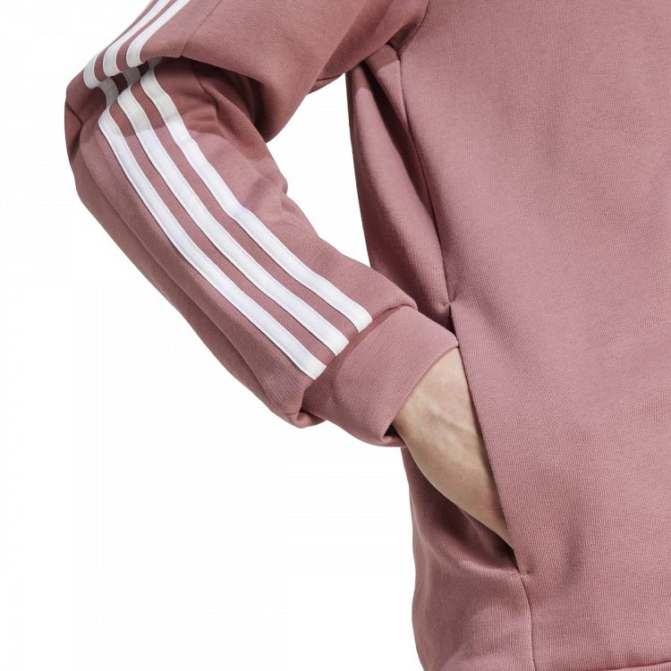ESSENTIALS FRENCH TERRY 3-STRIPES FULL-ZIP