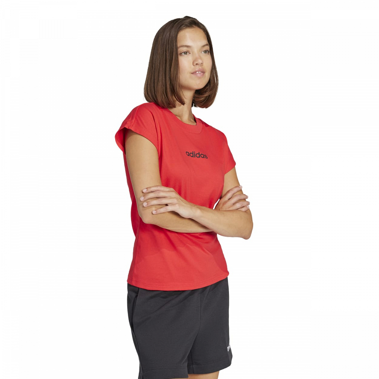 ESSENTIALS LINEAR COTTON T-SHIRT