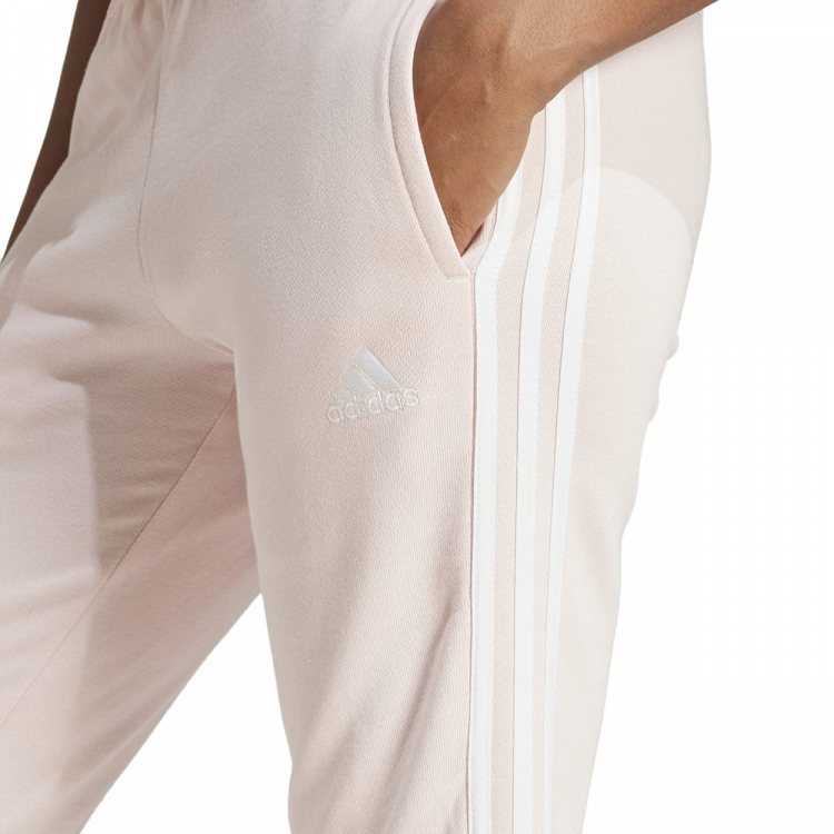 ESSENTIALS 3-STRIPES FRENCH TERRY CUFFED PANT