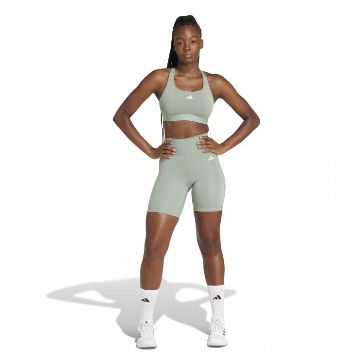 adidas Optime Essentials Stash Pocket 7inch Short Leggings