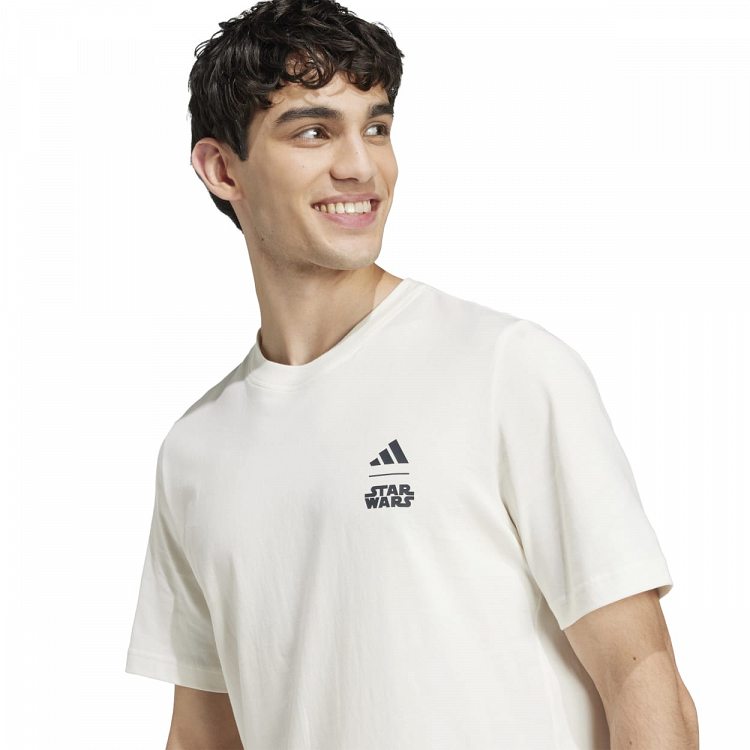 ADIDAS STAR WARS THE MANDALORIAN T-SHIRT REGULAR FIT BACK GRAPHIC