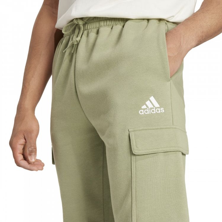 ESSENTIALS FLEECE REGULAR TAPERED CARGO PANTS