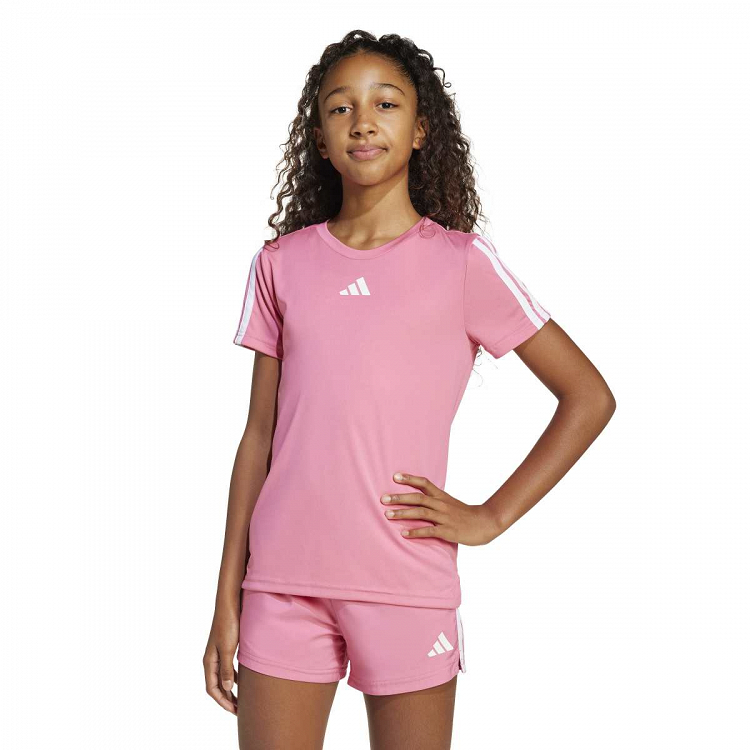 TRAIN ESSENTIALS 3-STRIPES T-SHIRT