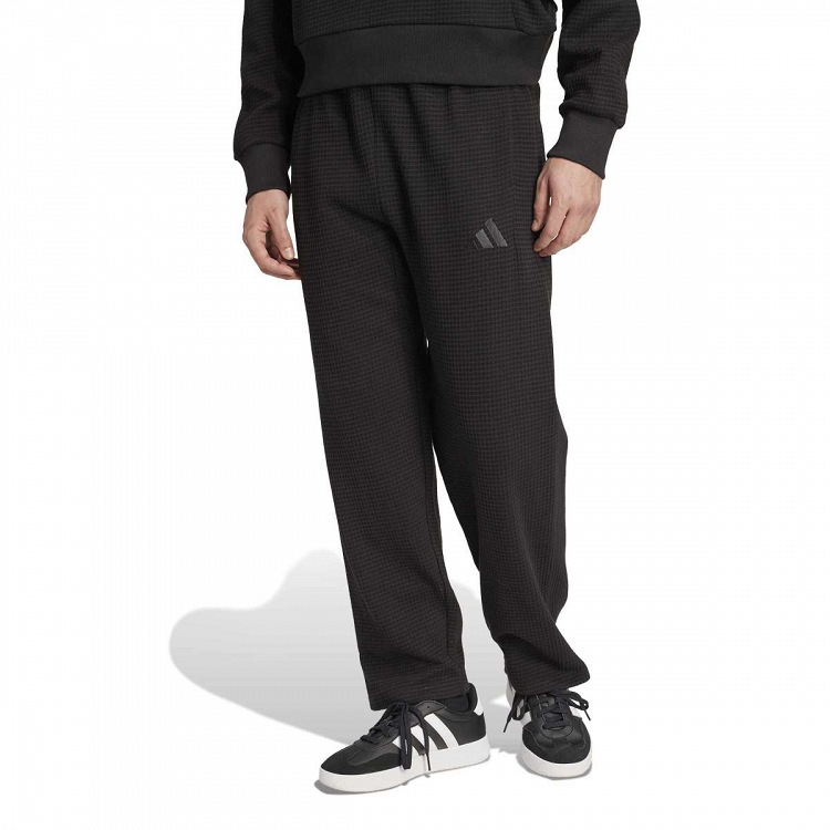 ALL SZN Waffle Knit Open Hem Pants