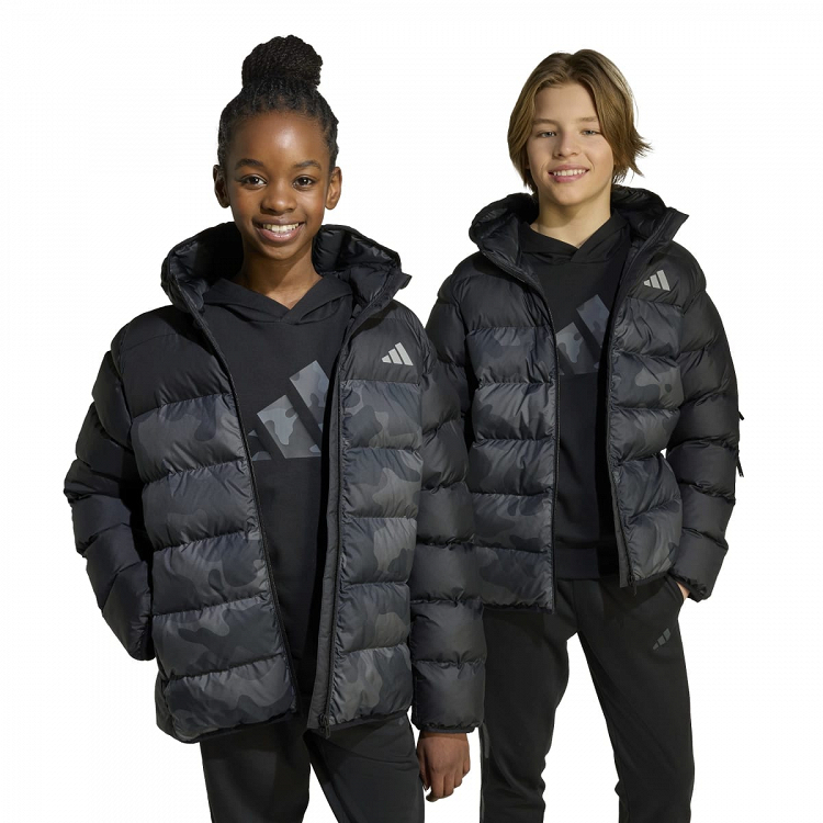 SYNTHETIC DOWN ALLOVER PRINT JACKET