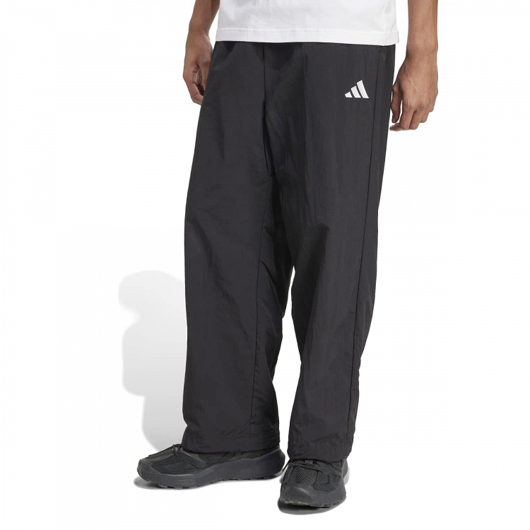ESSENTIALS SMALL LOGO WOVEN OPEN HEM PANT