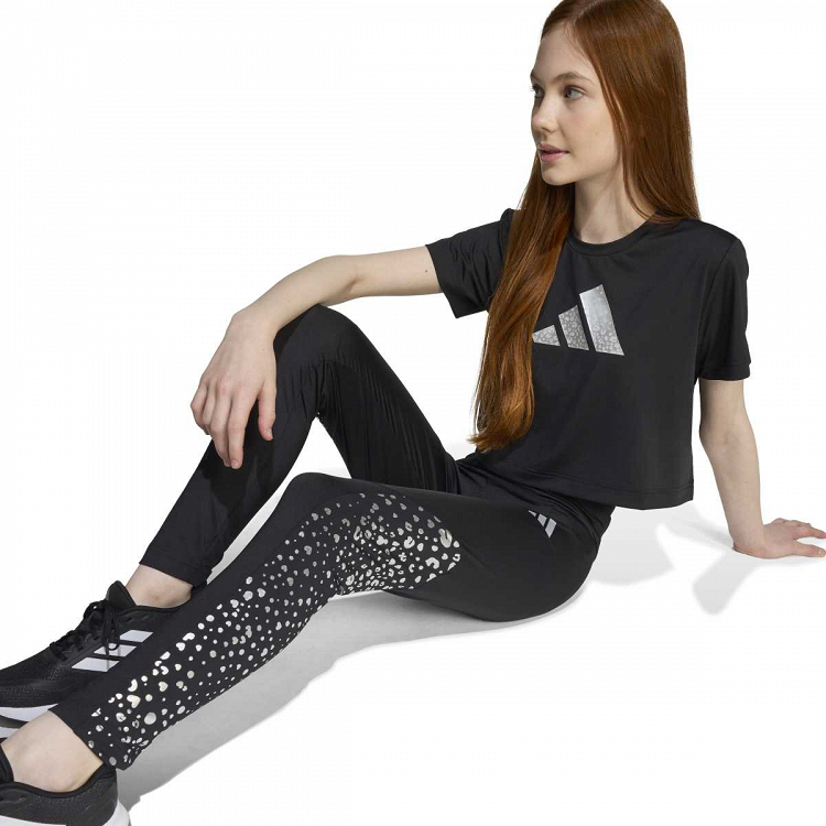 TRAIN ESSENTIALS GLAM PRINT LEGGINGS