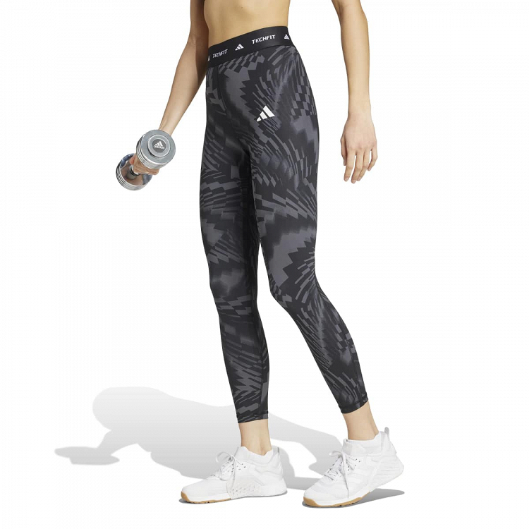 adidas TECHFIT printed 7/8 Leggings