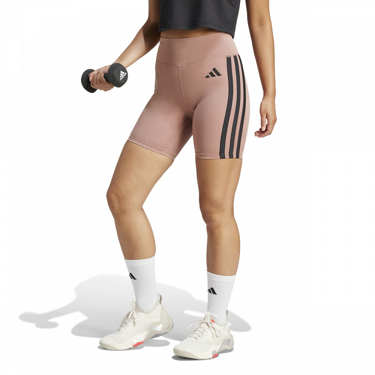 Optime Essentials 3Stripes Short Leggings