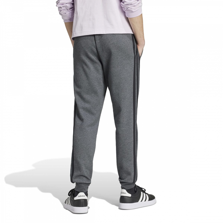 ESSENTIALS THREE STRIPES FLEECE PANTS