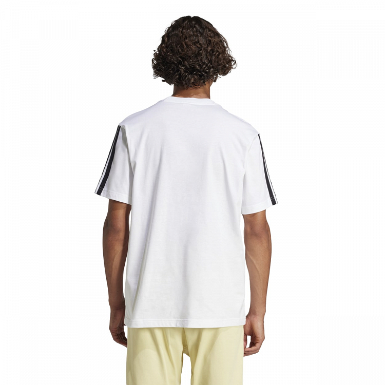 ESSENTIALS THREE STRIPES SINGLE JERSEY TEE