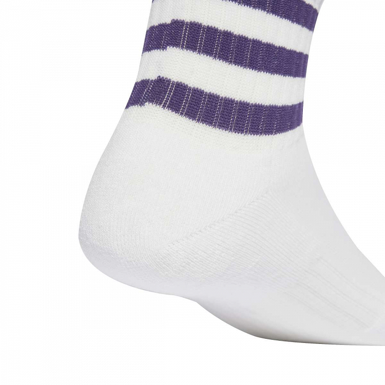 3 STRIPES CUSHIONED SPORTSWEAR MID CUT SOCKS 3 PAIR PACK