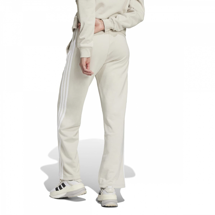 ESSENTIALS 3-STRIPES OPEN HEM FRENCH TERRY PANTS
