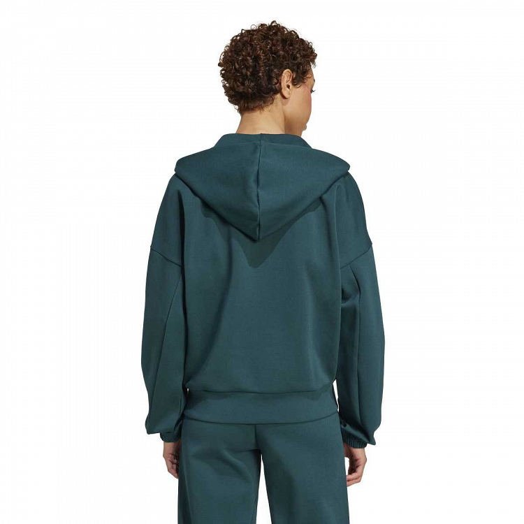 FUTURE ICONS SMALL LOGO FULL ZIP HOODIE