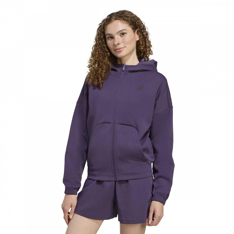 FUTURE ICONS SMALL LOGO FULL ZIP HOODIE