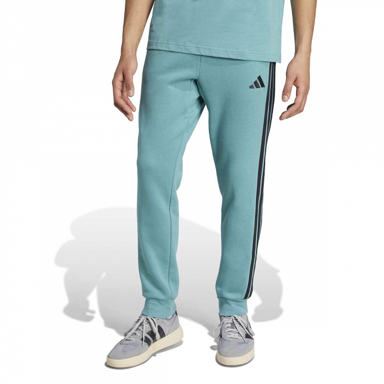 ESSENTIALS THREE STRIPES FLEECE PANTS
