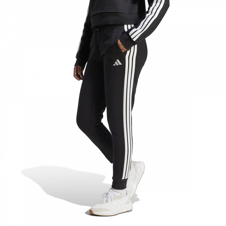 ESSENTIALS 3-STRIPES FLEECE SLIM PANTS
