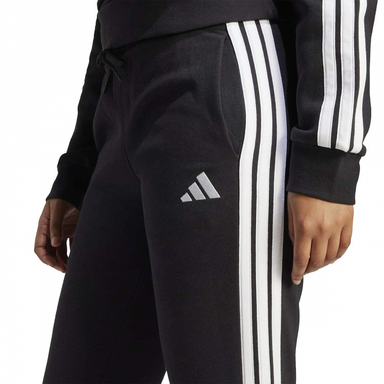 ESSENTIALS 3-STRIPES FLEECE SLIM PANTS