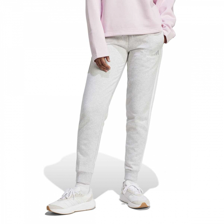 ESSENTIALS 3-STRIPES FLEECE SLIM PANTS