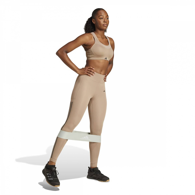 adidas Optime 3-Stripes Full Length Leggings