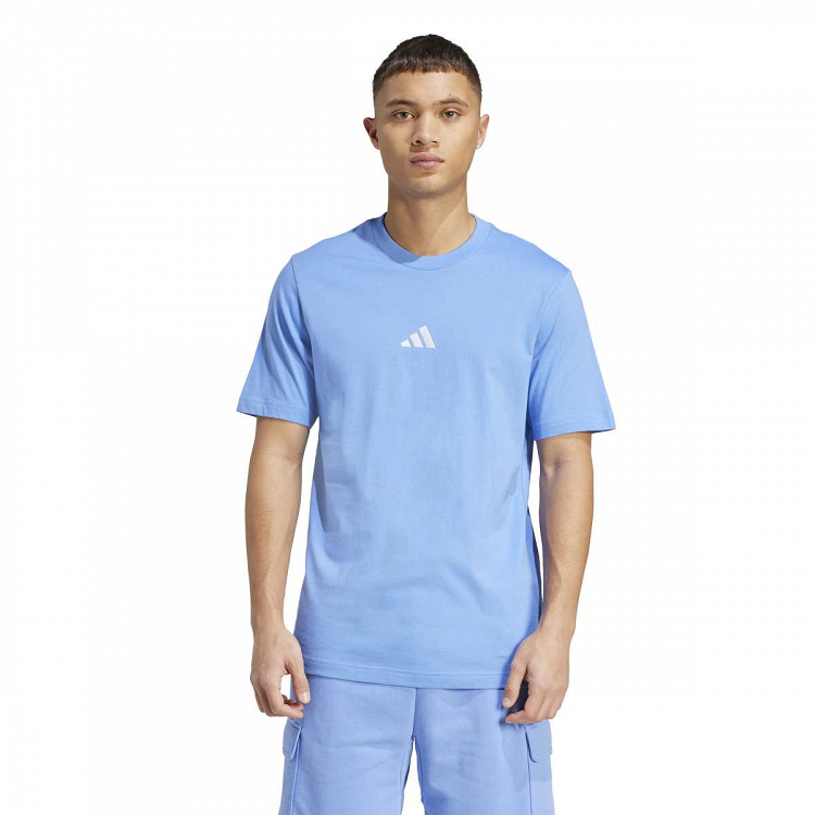 ESSENTIALS SMALL LOGO SINGLE JERSEY TEE