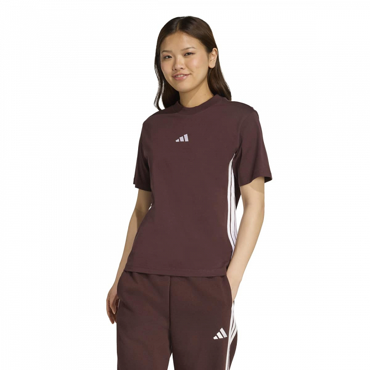 ESSENTIALS 3-STRIPES COTTON T-SHIRT