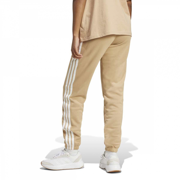 ESSENTIALS 3-STRIPES FRENCH TERRY CUFFED PANTS